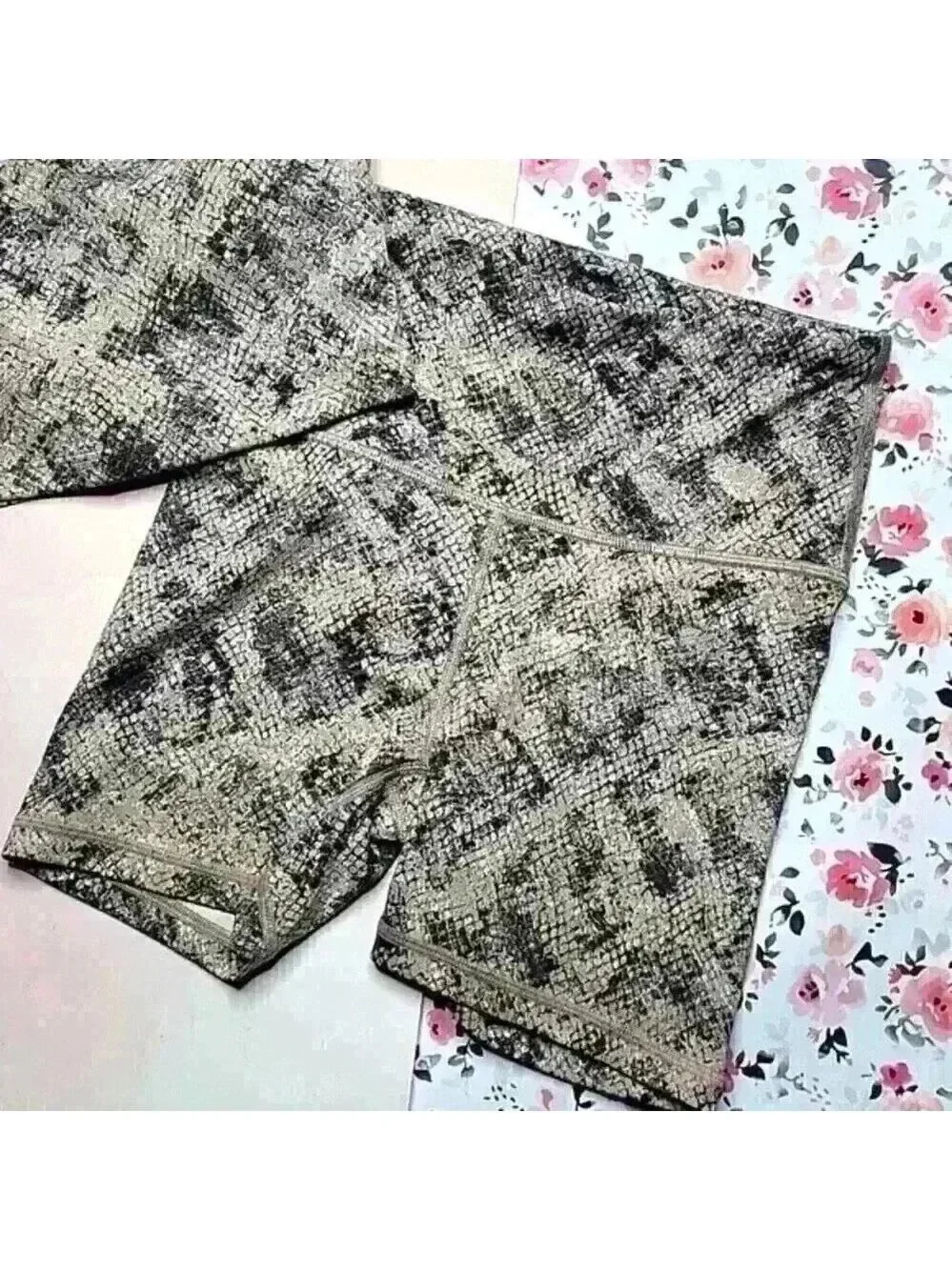 Gap Fit Snakeskin Bike Shorts